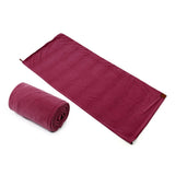Maxbell Soft Fleece Sleeping Bag Liner Business Backpacking Thermal Camping Blanket Deep Red
