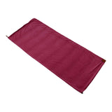 Maxbell Soft Fleece Sleeping Bag Liner Business Backpacking Thermal Camping Blanket Deep Red