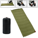 Maxbell Soft Fleece Sleeping Bag Liner Business Backpacking Thermal Camping Blanket Dark Green