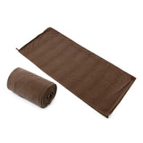 Maxbell Soft Fleece Sleeping Bag Liner Business Backpacking Thermal Camping Blanket Coffee