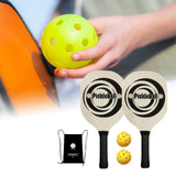 Maxbell Pickleball Rackets Durable Pickleball Paddles for Player Training Play With 2 of balls