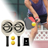Maxbell Pickleball Rackets Durable Pickleball Paddles for Player Training Play With 2 of balls