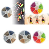 Maxbell Fly Tying Beads Tungsten Slotted Beads 2mm 3mm for Fishing Lovers Angler Metal 3mm