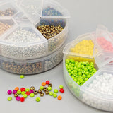 Maxbell Fly Tying Beads Tungsten Slotted Beads 2mm 3mm for Fishing Lovers Angler Metal 3mm
