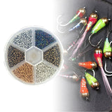 Maxbell Fly Tying Beads Tungsten Slotted Beads 2mm 3mm for Fishing Lovers Angler Metal 2mm