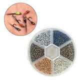 Maxbell Fly Tying Beads Tungsten Slotted Beads 2mm 3mm for Fishing Lovers Angler Metal 2mm
