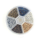 Maxbell Fly Tying Beads Tungsten Slotted Beads 2mm 3mm for Fishing Lovers Angler Multi 3mm