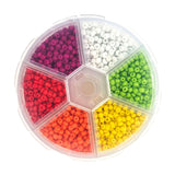 Maxbell Fly Tying Beads Tungsten Slotted Beads 2mm 3mm for Fishing Lovers Angler Multi 3mm