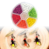 Maxbell Fly Tying Beads Tungsten Slotted Beads 2mm 3mm for Fishing Lovers Angler Multi 3mm
