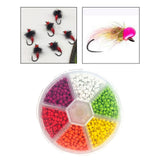 Maxbell Fly Tying Beads Tungsten Slotted Beads 2mm 3mm for Fishing Lovers Angler Multi 3mm