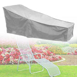 Maxbell Lounge Chair Cover Chair Cover for Garden Furniture Gray