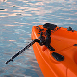 Maxbell Fish Finder Mount Ball Mount Transducer Mounting Arm Marine Electronic Mount