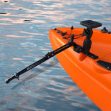 Maxbell Fish Finder Mount Ball Mount Transducer Mounting Arm Marine Electronic Mount