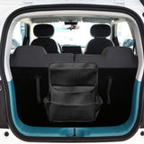 Maxbell Car Back Seat Organizer with Mesh Pockets Portable for Car Travel Accessory