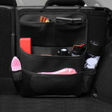 Maxbell Car Back Seat Organizer with Mesh Pockets Portable for Car Travel Accessory