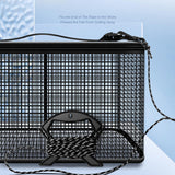 Maxbell Fishing Basket Basket Bait Storage Cage Collapsible for Fishing Enthusiasts 17L