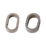 Maxbell Titanium Alloy Keychain Rings Clip Key Detachable Portable for Waist Belt closed