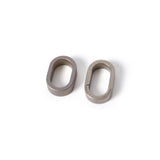 Maxbell Titanium Alloy Keychain Rings Clip Key Detachable Portable for Waist Belt closed