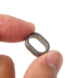 Maxbell Titanium Alloy Keychain Rings Clip Key Detachable Portable for Waist Belt closed