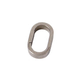 Maxbell Titanium Alloy Keychain Rings Clip Key Detachable Portable for Waist Belt open