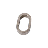 Maxbell Titanium Alloy Keychain Rings Clip Key Detachable Portable for Waist Belt open