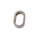 Maxbell Titanium Alloy Keychain Rings Clip Key Detachable Portable for Waist Belt open