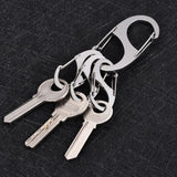 Maxbell 5x Keychain Hook clips S Shaped Hooks Hanger for Hiking Camping Backpacking 4.1cmx2cm