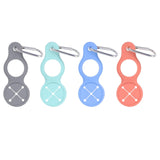 Maxbell Towel Hook Clip Supplies Ring Multifunction Water Bottle Holder for Sports Grey