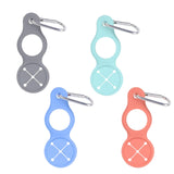 Maxbell Towel Hook Clip Supplies Ring Multifunction Water Bottle Holder for Sports Grey