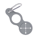 Maxbell Towel Hook Clip Supplies Ring Multifunction Water Bottle Holder for Sports Grey