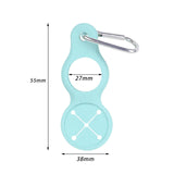 Maxbell Towel Hook Clip Supplies Ring Multifunction Water Bottle Holder for Sports Green