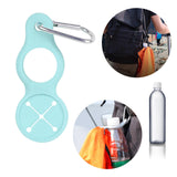 Maxbell Towel Hook Clip Supplies Ring Multifunction Water Bottle Holder for Sports Green