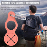 Maxbell Towel Hook Clip Supplies Ring Multifunction Water Bottle Holder for Sports Orange