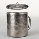Maxbell Titanium Cup Camping Mug with Foldable Handle Coffee Cup for Backpacking
