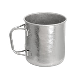 Maxbell Titanium Cup Camping Mug with Foldable Handle Coffee Cup for Backpacking