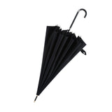 Maxbell 16 Ribs Automatic Open Umbrella Windproof for Outdoor Activities Camping Black