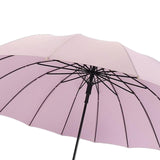 Maxbell 16 Ribs Automatic Open Umbrella Windproof for Outdoor Activities Camping Violet