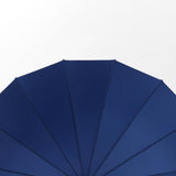 Maxbell 16 Ribs Automatic Open Umbrella Windproof for Outdoor Activities Camping Blue