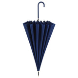 Maxbell 16 Ribs Automatic Open Umbrella Windproof for Outdoor Activities Camping Blue