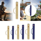 Maxbell Fishing Umbrella Bag Folding Fishing Tackle Bag Wear Resistant for Travel 120cm Beige