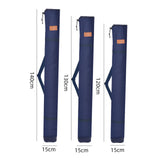 Maxbell Fishing Umbrella Bag Folding Fishing Tackle Bag Wear Resistant for Travel 120cm Blue