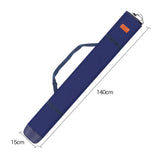 Maxbell Fishing Umbrella Bag Folding Fishing Tackle Bag Wear Resistant for Travel 140cm Blue
