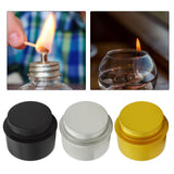 Maxbell Compact Alcohol Burner Camping Stove Anti Scalding Furnace for Outdoor Black