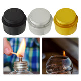 Maxbell Compact Alcohol Burner Camping Stove Anti Scalding Furnace for Outdoor Black