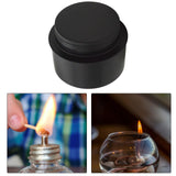 Maxbell Compact Alcohol Burner Camping Stove Anti Scalding Furnace for Outdoor Black