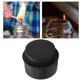 Maxbell Compact Alcohol Burner Camping Stove Anti Scalding Furnace for Outdoor Black