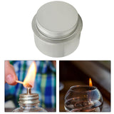Maxbell Compact Alcohol Burner Camping Stove Anti Scalding Furnace for Outdoor Argent