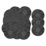 Maxbell Disposable Headphone Covers Earcup Covers Stretch for Net Bars Black