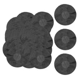 Maxbell Disposable Headphone Covers Earcup Covers Stretch for Net Bars Black