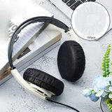 Maxbell Disposable Headphone Covers Earcup Covers Stretch for Net Bars White